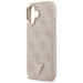 Guess 4G Triangle Logo MagSafe Case for iPhone 17 - Rose Gold - Cell phone cases and covers<<<HurtelXML