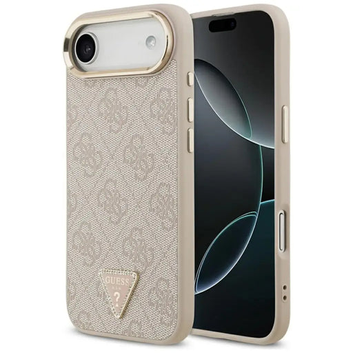 Guess 4G Triangle Logo MagSafe Case for iPhone Air - Rose Gold - Cell phone cases and covers<<<HurtelXML