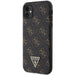Guess 4G Triangle Metal Logo case for iPhone 11 / XR - black - Cell phone cases and covers<<<HurtelXML