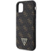 Guess 4G Triangle Metal Logo case for iPhone 11 / XR - black - Cell phone cases and covers<<<HurtelXML