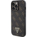 Guess 4G Triangle Metal Logo case for iPhone 14 Pro - black - Cell phone cases and covers<<<HurtelXML