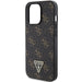 Guess 4G Triangle Metal Logo case for iPhone 14 Pro - black - Cell phone cases and covers<<<HurtelXML