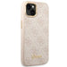 Guess 4G Vintage Gold Logo case for iPhone 14 - pink - Cell phone cases and covers<<<HurtelXML