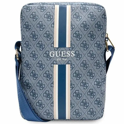 Guess Bag GUTB10P4RPSB 10’’ blue/blue 4G Stripes Tablet Bag - Others<<<HurtelXML
