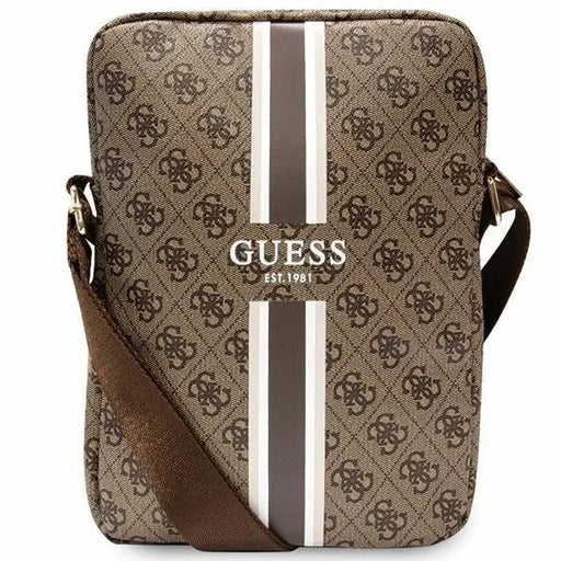 Guess Bag GUTB10P4RPSW 10’’ brown/brown 4G Stripes Tablet Bag - Others<<<HurtelXML