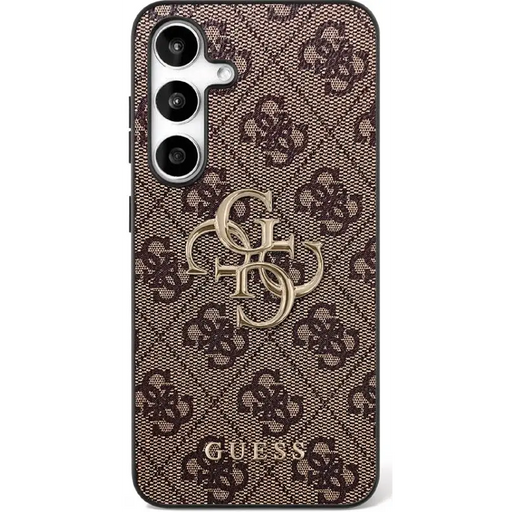 Guess Big 4G Classic Logo Case for Samsung Galaxy S25 FE - Brown - Cell phone cases and covers<<<HurtelXML