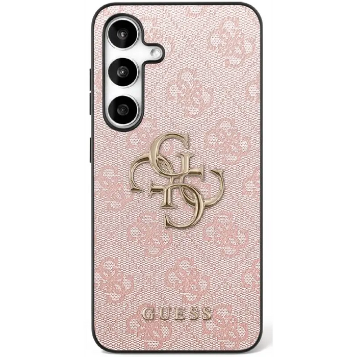 Guess Big 4G Classic Logo Case for Samsung Galaxy S25 FE - Pink - Cell phone cases and covers<<<HurtelXML