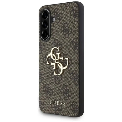 Guess Big 4G Logo Classic Logo Case for Samsung Galaxy A36 - Brown - Cell phone cases and covers<<<HurtelXML