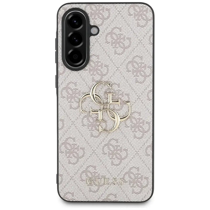 Guess Big 4G Logo Classic Logo Case for Samsung Galaxy A56 - Pink - Cell phone cases and covers<<<HurtelXML