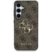 Guess Big 4G Logo Classic Logo Case for Samsung Galaxy S25 Brown - Cell phone cases and covers<<<HurtelXML