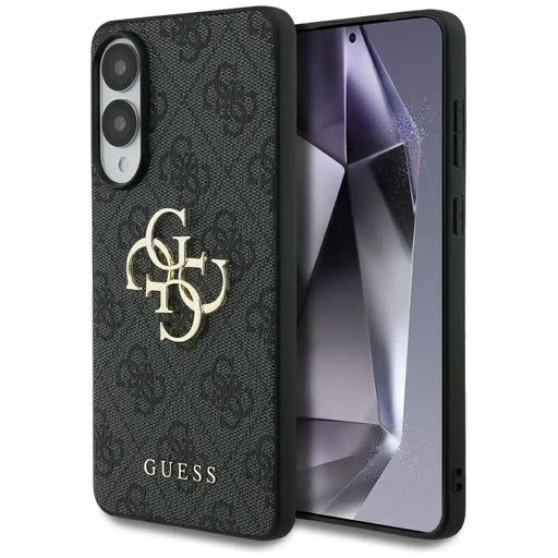 Guess Big 4G Logo Classic Logo case for Samsung Galaxy S25 Edge - black - Cell phone cases and covers<<<HurtelXML
