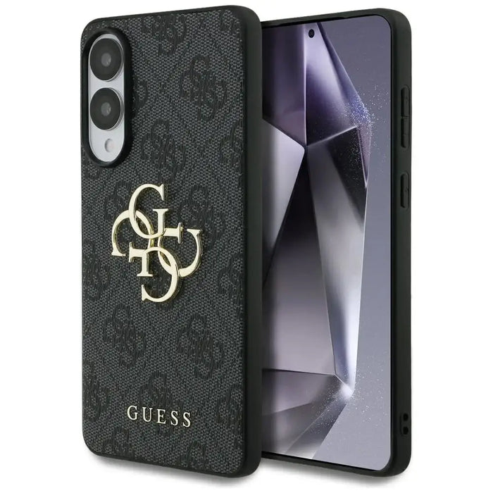 Guess Big 4G Logo Classic Logo case for Samsung Galaxy S25 Edge - black - Cell phone cases and covers<<<HurtelXML