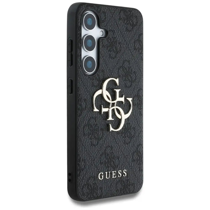 Guess Big 4G Logo Classic Logo Case for Samsung Galaxy S25 Plus Black - Cell phone cases and covers<<<HurtelXML