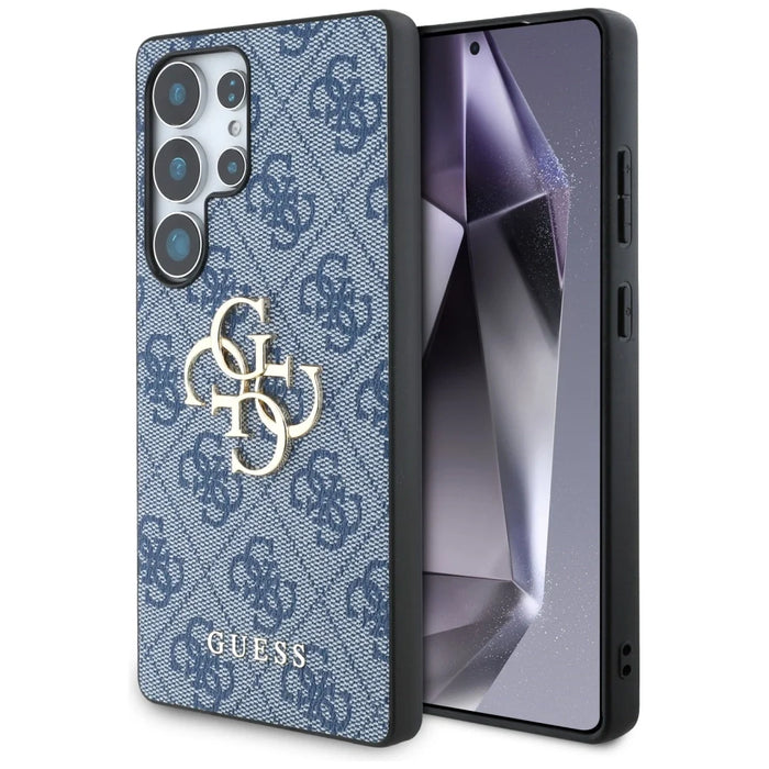 Guess Big 4G Logo Classic Logo case for Samsung Galaxy S25 Ultra blue - Cell phone cases and covers<<<HurtelXML