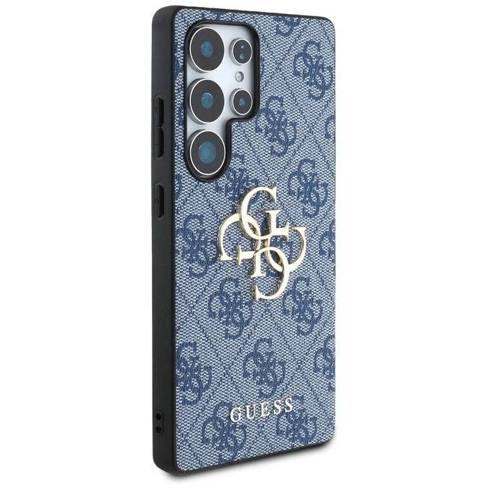 Guess Big 4G Logo Classic Logo case for Samsung Galaxy S25 Ultra blue - Cell phone cases and covers<<<HurtelXML