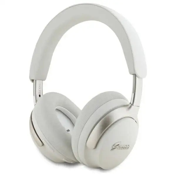 Guess Bluetooth ANC Headphones GUBHC22PSFCSME Beige/Beige Metal Script Logo - Headphones and speakers<<<HurtelXML