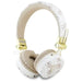 Guess Bluetooth ENC GUBH70E4PTMH on-ear headphones white 4G Triangle Round Shape - Headphones and speakers<<<HurtelXML