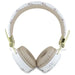Guess Bluetooth ENC GUBH70E4PTMH on-ear headphones white 4G Triangle Round Shape - Headphones and speakers<<<HurtelXML