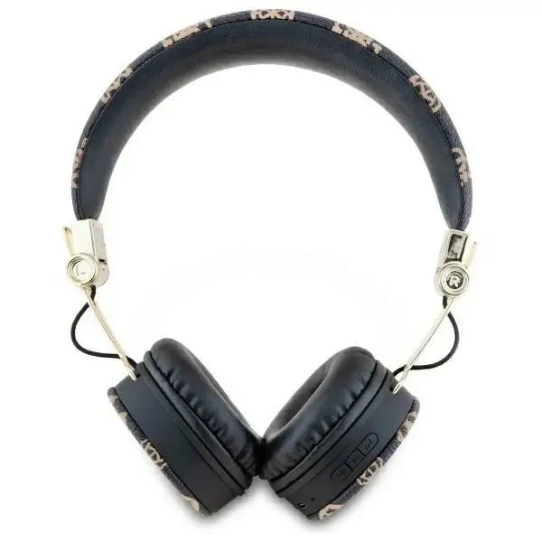 Guess Bluetooth ENC GUBH70EPOSMK on-ear headphones black/black Peony Script Round Shape - Headphones