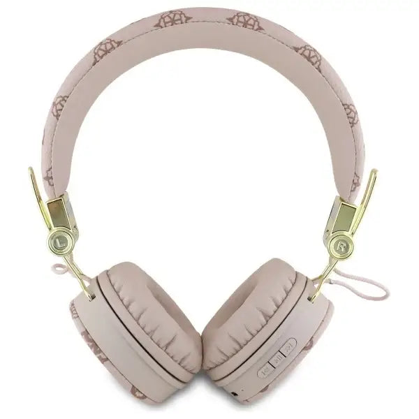 Guess Bluetooth ENC GUBH70EPOSMW Brown/Brown Peony Script Round Shape Headphones - Headphones and speakers<<<HurtelXML