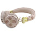 Guess Bluetooth ENC GUBH70EPOSMW Brown/Brown Peony Script Round Shape Headphones - Headphones and speakers<<<HurtelXML