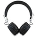 Guess Bluetooth ENC GUBH70PGTSPSK on-ear headphones black/black Grained Classic Round Shape - Headphones