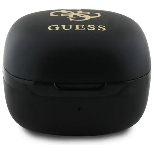 Guess Bluetooth headphones GUTWSJ144ESK TWS + docking station black/black Iridescent 4G Printed Logo - Headphones