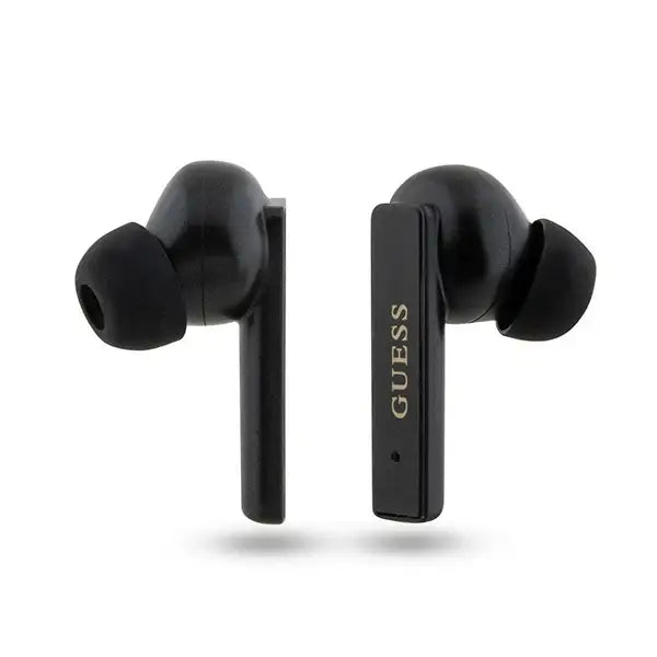 Guess Bluetooth headphones GUTWSSU20ALEGK TWS + docking station black/black Printed Logo - Headphones