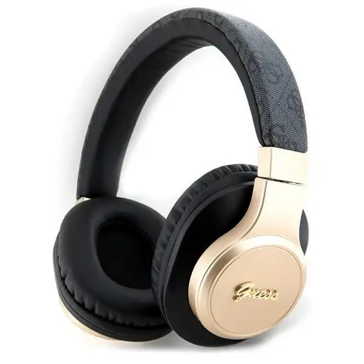 Guess Bluetooth on-ear headphones GUBH604GEMK black/black 4G Script - Headphones and speakers<<<HurtelXML