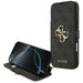 Guess Book 4G Metal Logo Case for iPhone 17 Pro Max - Black - Cell phone cases and covers<<<HurtelXML
