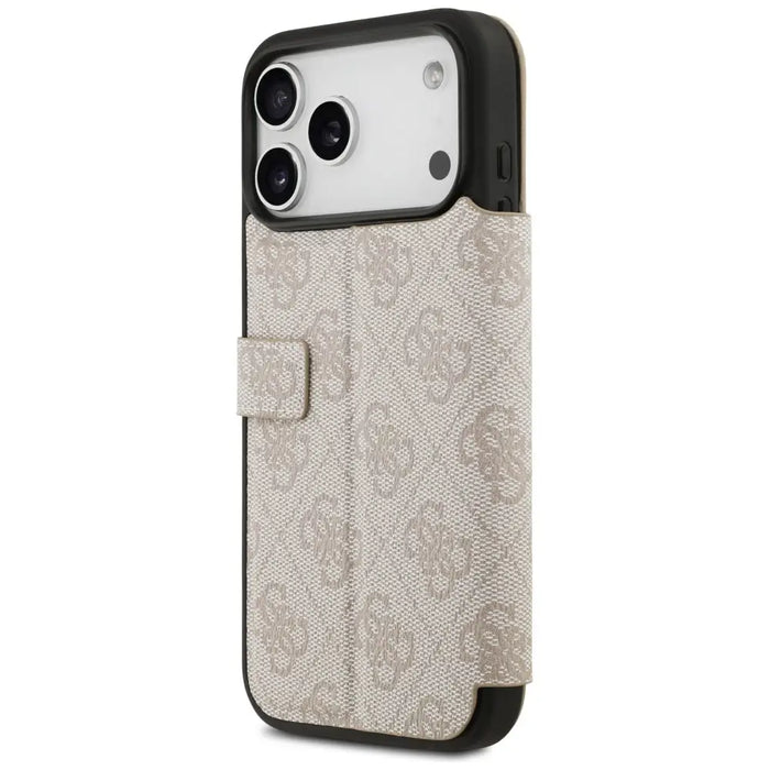 Guess Book 4G Metal Logo Case for iPhone 17 Pro Max - Pink - Cell phone cases and covers<<<HurtelXML