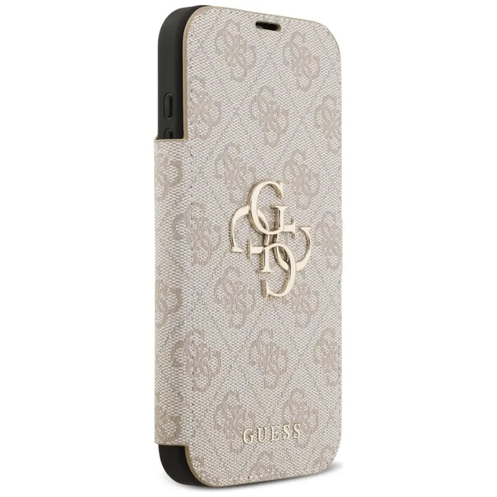 Guess Book 4G Metal Logo Case for iPhone 17 Pro Max - Pink - Cell phone cases and covers<<<HurtelXML