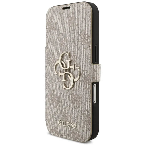 Guess Book 4G Metal Logo Case for iPhone 17 Pro - Pink - Cell phone cases and covers<<<HurtelXML