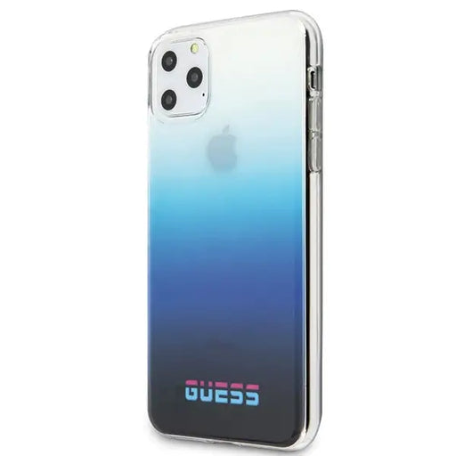Guess California iPhone 11 Pro Case - Blue - Cell phone cases and covers<<<HurtelXML