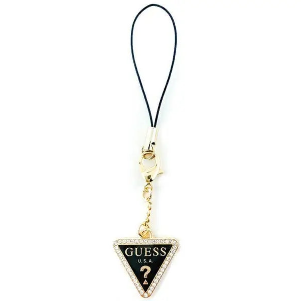 Guess case pendant GUCPMTDCK Phone Strap Triangle Diamond Charm with Rhinestones - Other cell phone