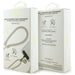 Guess CBDY 4G Charm USB-C / USB-C Cable 150cm - Beige - Cables and tapes<<<HurtelXML