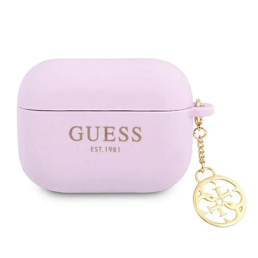 Guess Charm 4G Collection Case for AirPods Pro - Purple - Cell phone cases and covers<<<HurtelXML