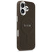 Guess Classic Logo MagSafe Case for iPhone 17 - Brown - Cell phone cases and covers<<<HurtelXML