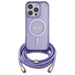 Guess Crossbody Cord Script MagSafe Case for iPhone 16 Pro - Purple - Cell phone cases and covers<<<HurtelXML