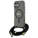 Guess Crossbody Cord Script MagSafe iPhone 16 Case - Black - Cell phone cases and covers<<<HurtelXML