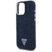 Guess Denim Triangle Logo MagSafe iPhone 16 Pro Case - Blue - Cell phone cases and covers<<<HurtelXML