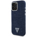 Guess Denim Triangle Logo MagSafe iPhone 16 Pro Case - Blue - Cell phone cases and covers<<<HurtelXML