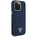 Guess Denim Triangle Logo MagSafe iPhone 16 Pro Max Case - Blue - Cell phone cases and covers<<<HurtelXML