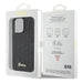 Guess Disco Metal Script case for iPhone 15 Pro Max - black - Cell phone cases and covers<<<HurtelXML