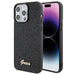Guess Disco Metal Script case for iPhone 15 Pro Max - black - Cell phone cases and covers<<<HurtelXML