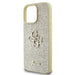Guess Fixed Glitter Big 4G Case for iPhone 16 Pro - Gold - Cell phone cases and covers<<<HurtelXML