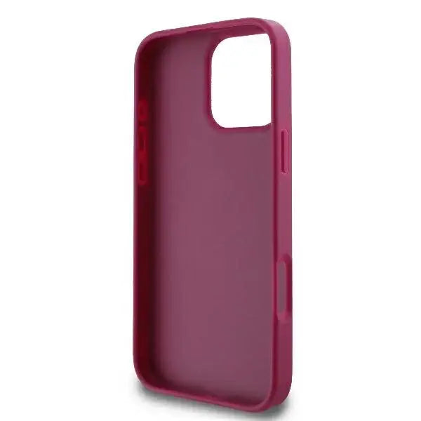 Guess Fixed Glitter Big 4G case for iPhone 16 Pro Max - purple - Cell phone cases and covers<<<HurtelXML