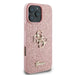 Guess Fixed Glitter Big 4G Case for iPhone 16 Pro - Pink - Cell phone cases and covers<<<HurtelXML