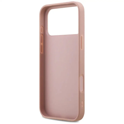 Guess Fixed Glitter Big 4G Case for iPhone 17 Pro Max - Pink - Cell phone cases and covers<<<HurtelXML