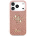 Guess Fixed Glitter Big 4G Case for iPhone 17 Pro - Pink - Cell phone cases and covers<<<HurtelXML